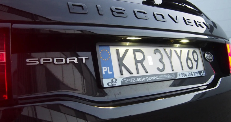 Land Rover Discovery Sport cena 127700 przebieg: 87000, rok produkcji 2019 z Ślesin małe 781